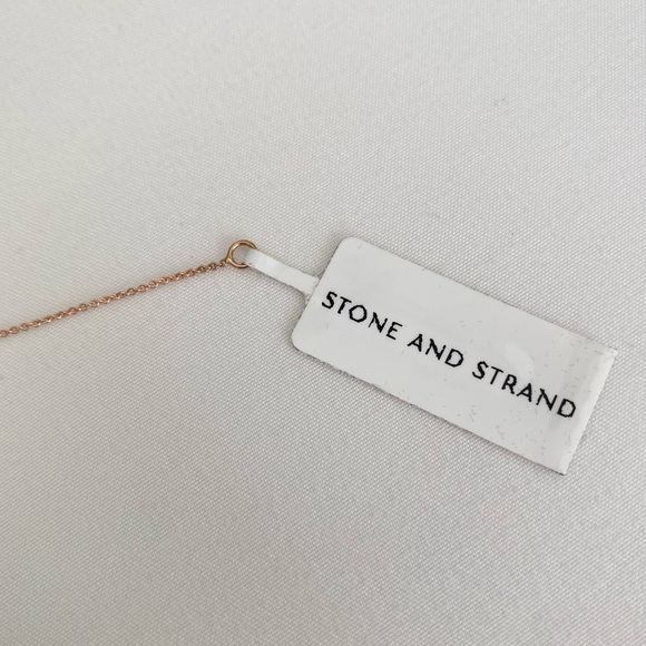 Stone and Strand Rose Gold Anklet - Picture 5 of 7